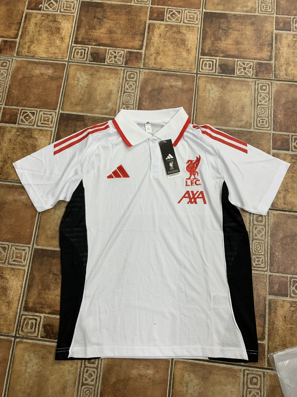 Adidas Liverpool FC 2025/26 Polo Jersey Size M